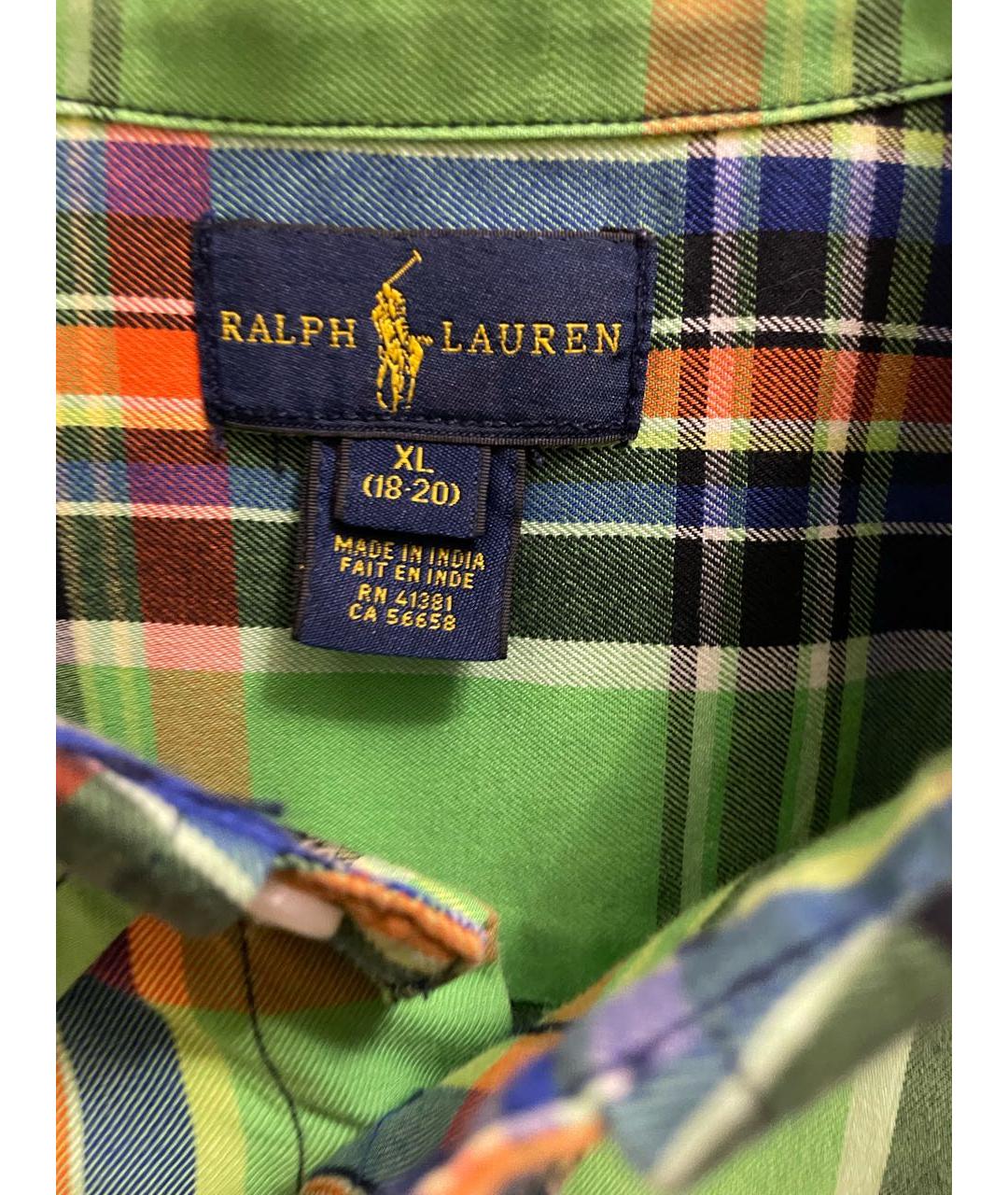 POLO RALPH LAUREN Мульти хлопковая детская рубашка, фото 3