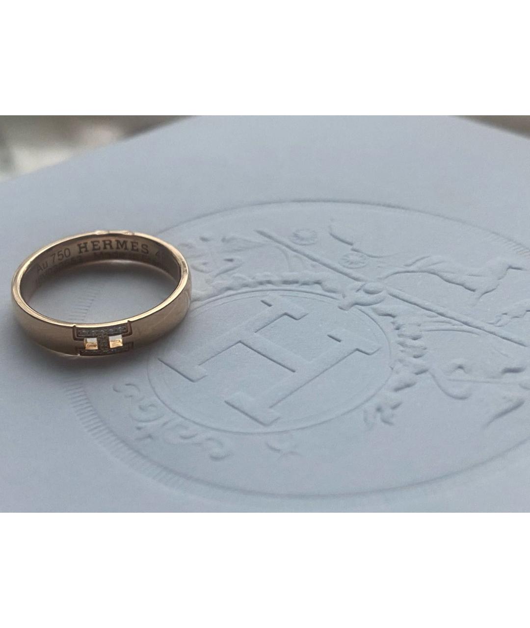 HERMES PRE-OWNED Золотое кольцо из розового золота, фото 8