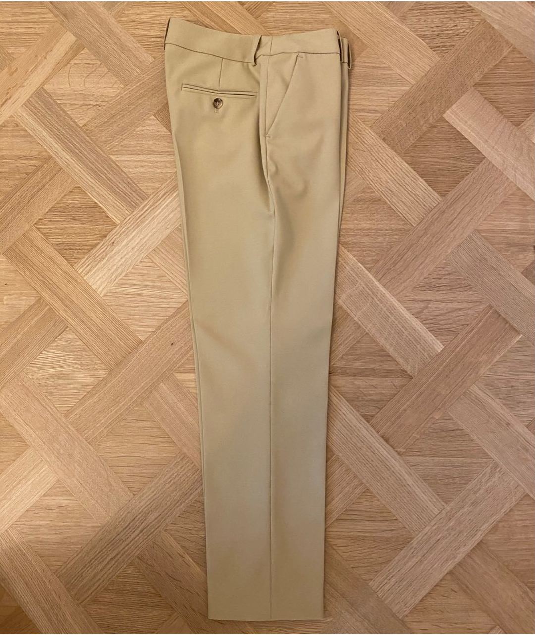 MICHAEL KORS Бежевые прямые брюки, фото 2