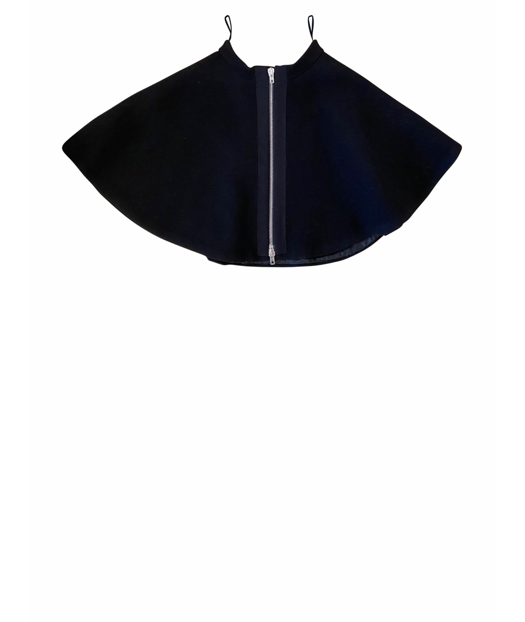 MIU MIU Темно-синяя юбка мини, фото 1
