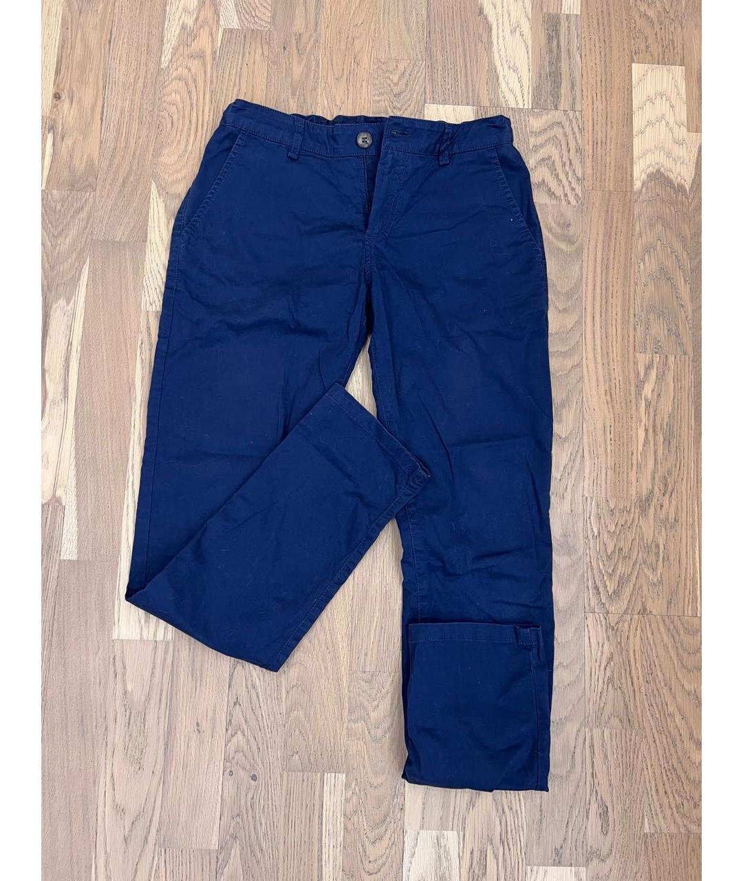 MSGM Синие хлопковые брюки и шорты, фото 3