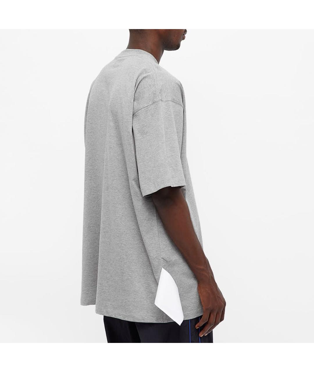 VETEMENTS Серая футболка, фото 2