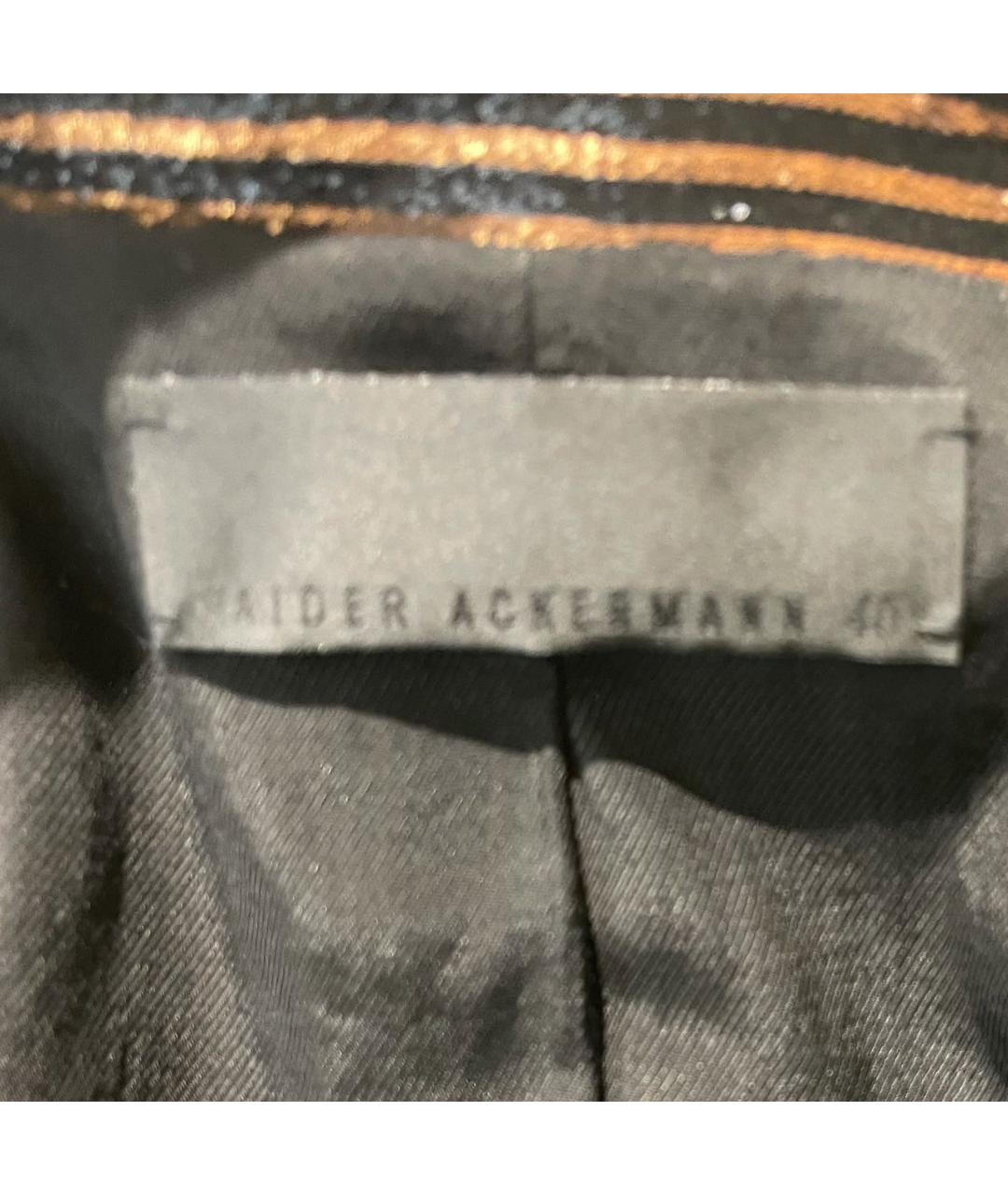 HAIDER ACKERMANN Мульти полиэстеровый жакет/пиджак, фото 3