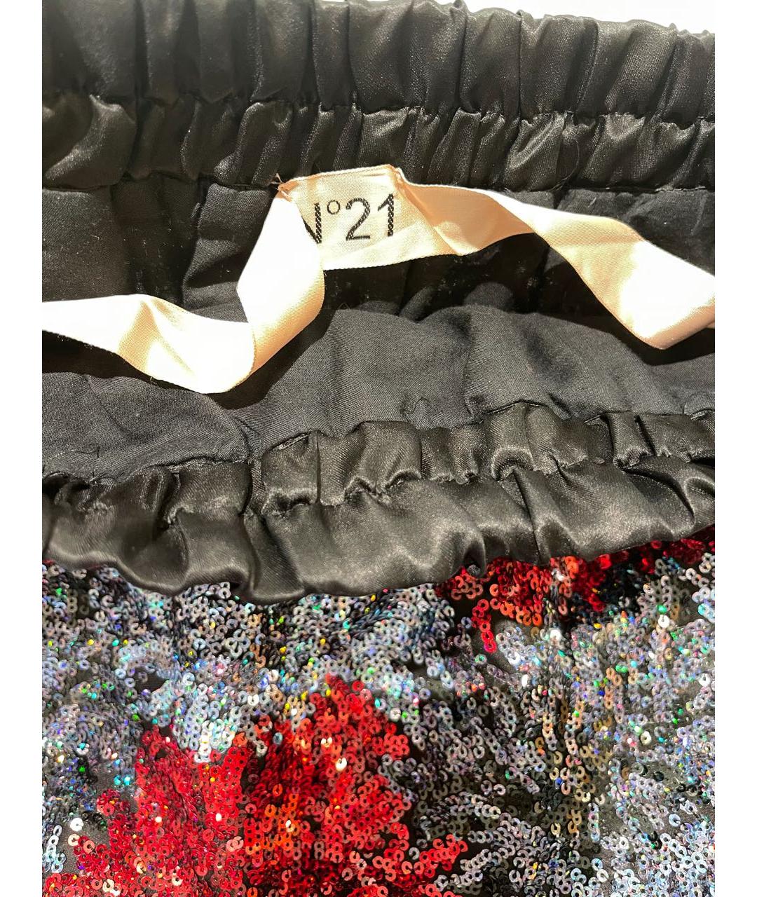 №21 Мульти полиэстеровая юбка миди, фото 2