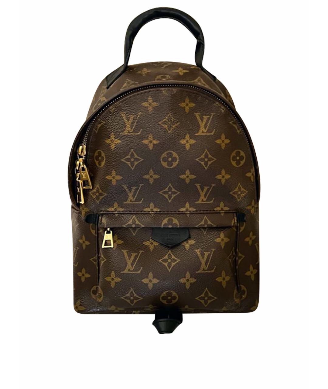 LOUIS VUITTON Коричневый рюкзак из искусственной кожи, фото 1