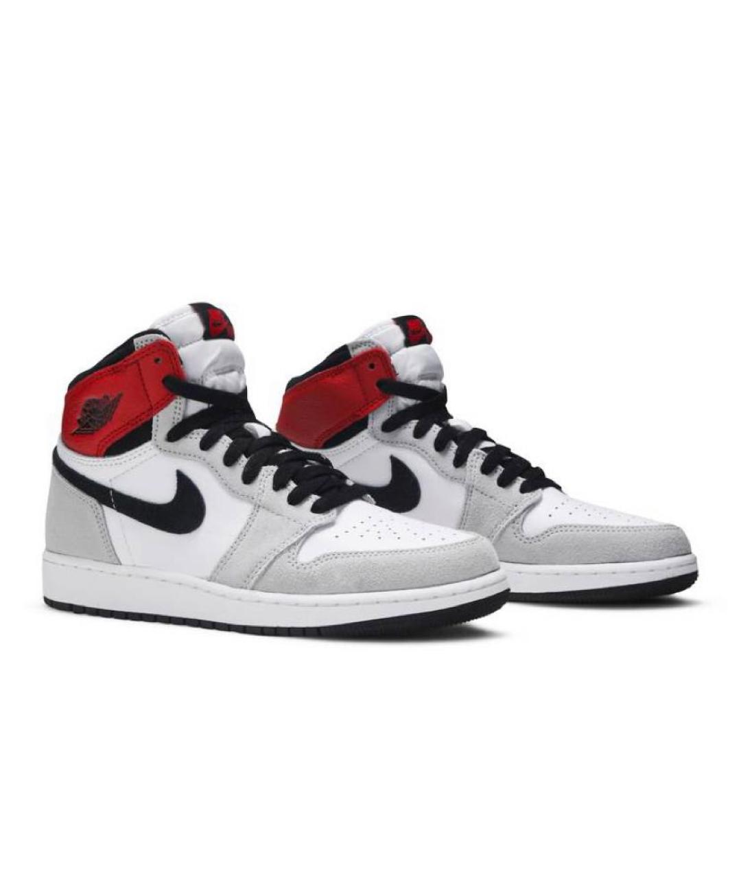 JORDAN Серые замшевые кроссовки, фото 4