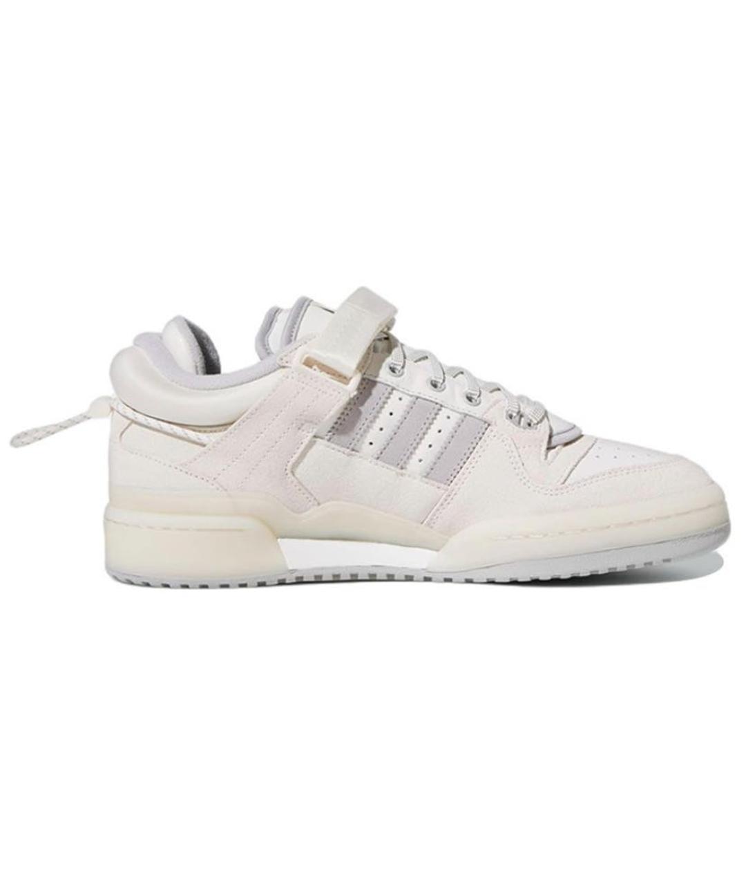ADIDAS Белые кожаные кроссовки, фото 2