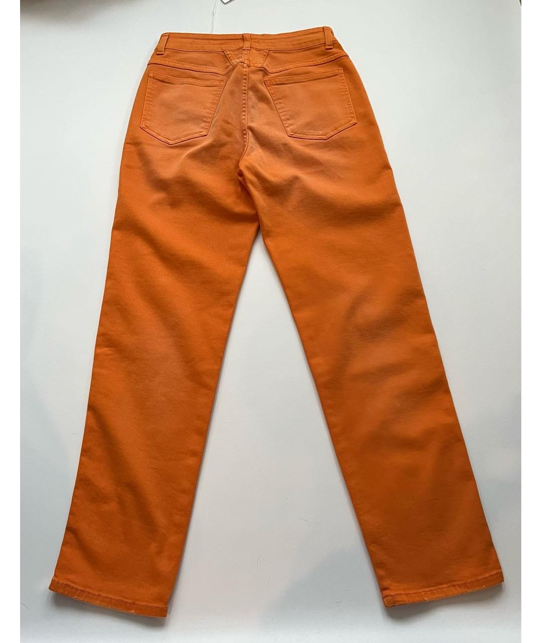 CLOSED Оранжевое джинсы слим, фото 2