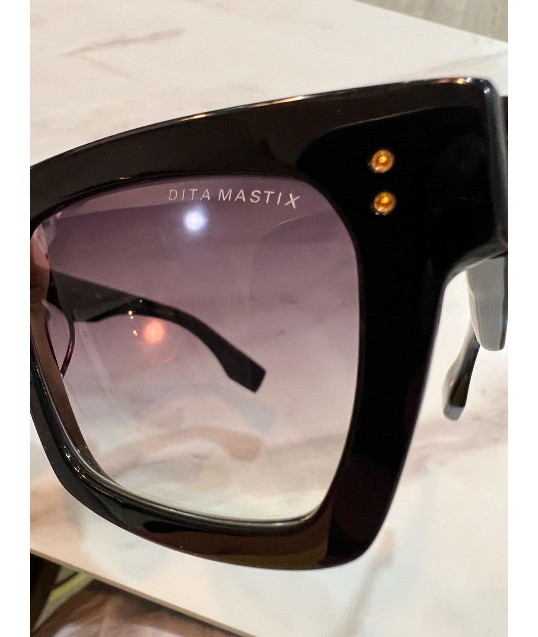 DITA Черные пластиковые солнцезащитные очки, фото 3