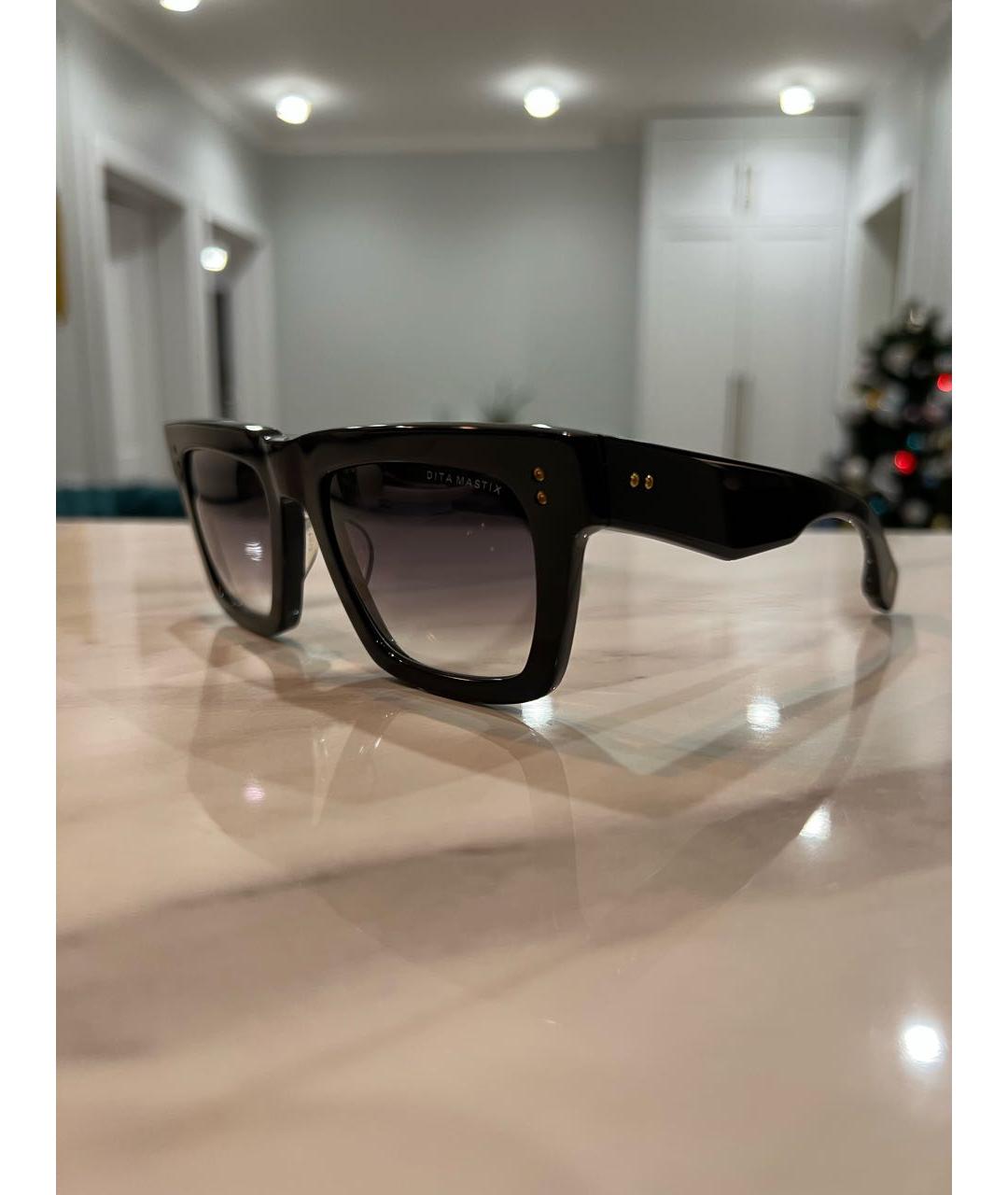 DITA Черные пластиковые солнцезащитные очки, фото 2