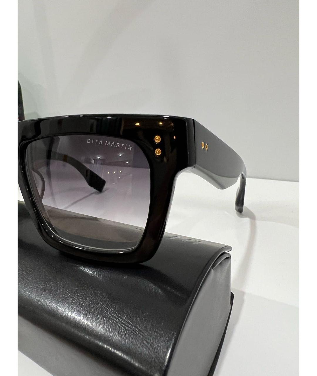 DITA Черные пластиковые солнцезащитные очки, фото 6