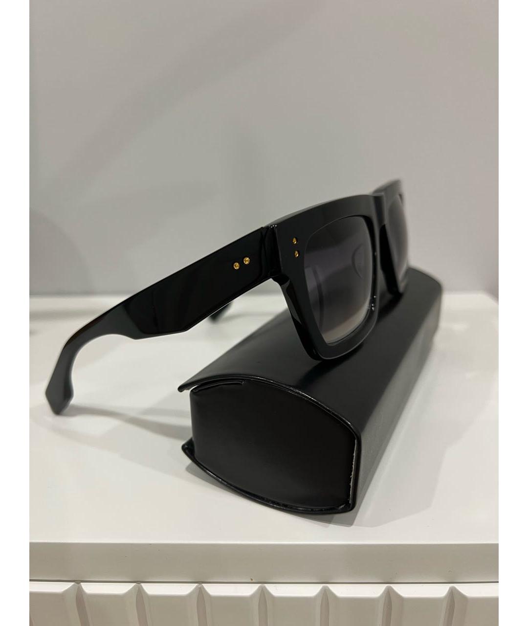 DITA Черные пластиковые солнцезащитные очки, фото 7