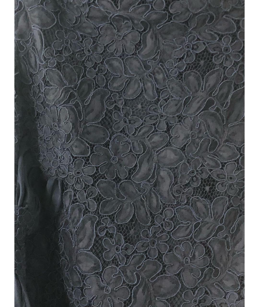 VALENTINO Черное вискозное вечернее платье, фото 6