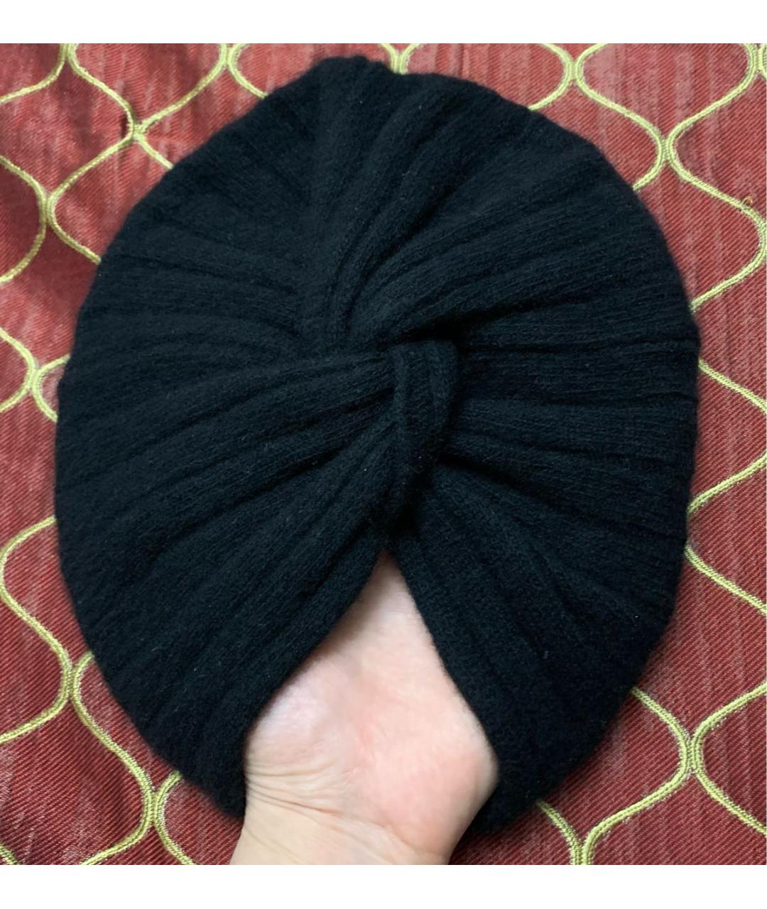 MIU MIU Черная шапка, фото 7