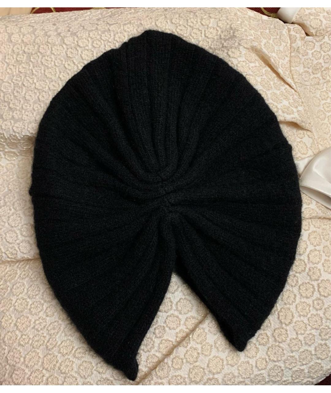 MIU MIU Черная шапка, фото 3