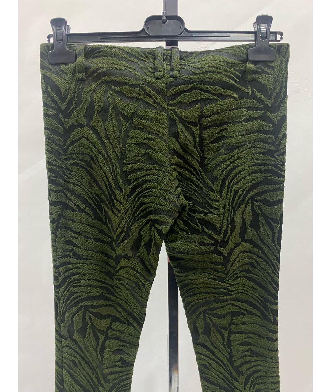 PLEIN SUD Зеленые брюки узкие, фото 6