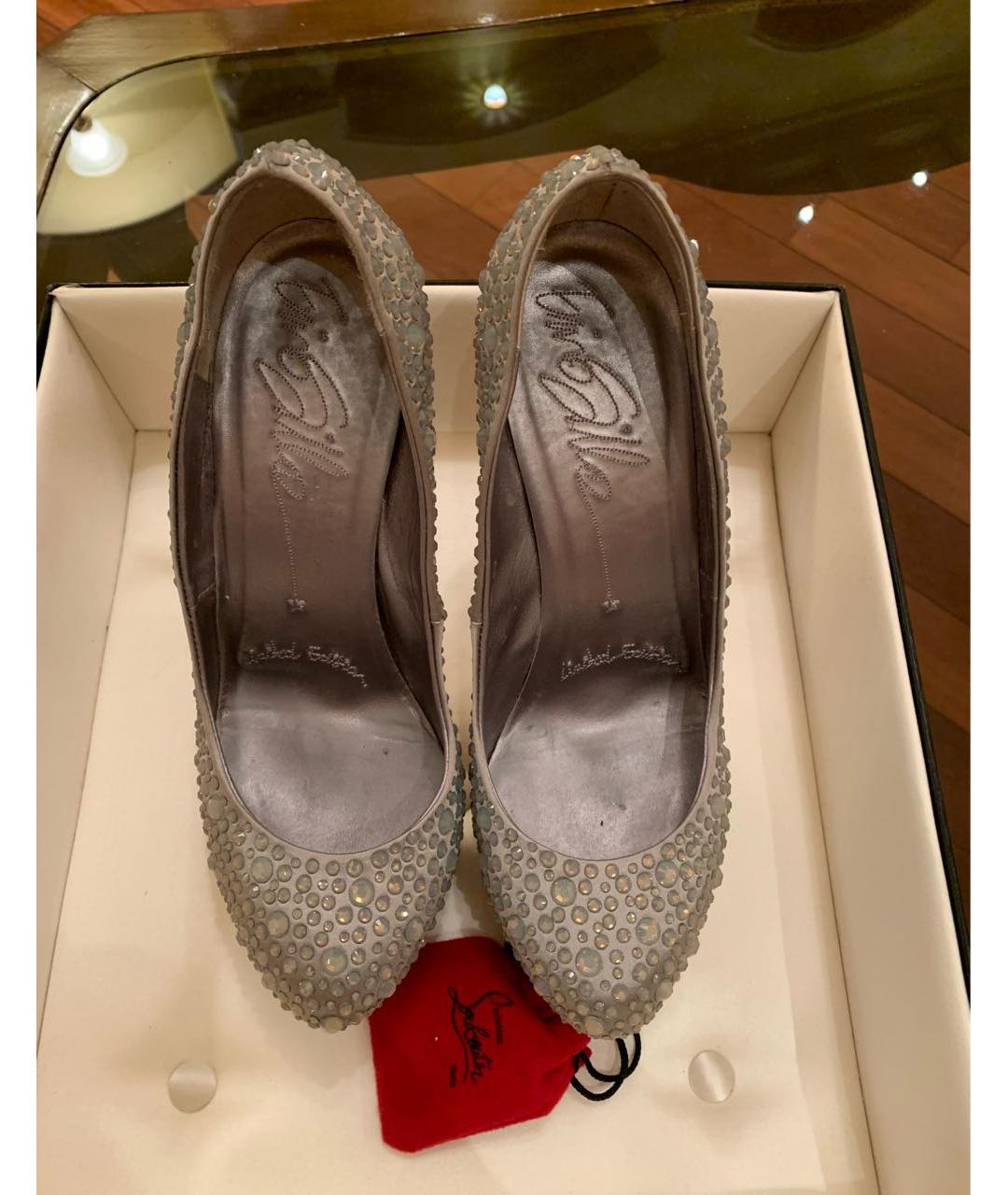 LE SILLA Серебряные туфли, фото 2