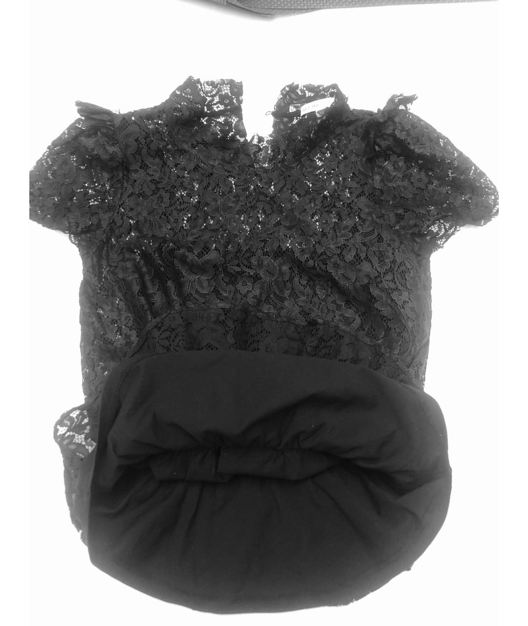 SEE BY CHLOE Черная кружевная блузы, фото 8