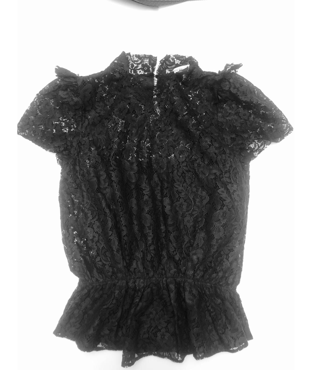 SEE BY CHLOE Черная кружевная блузы, фото 7