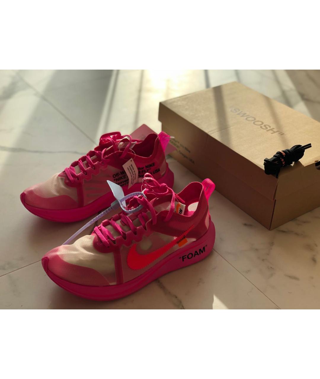 Nike foam 2025 x off white