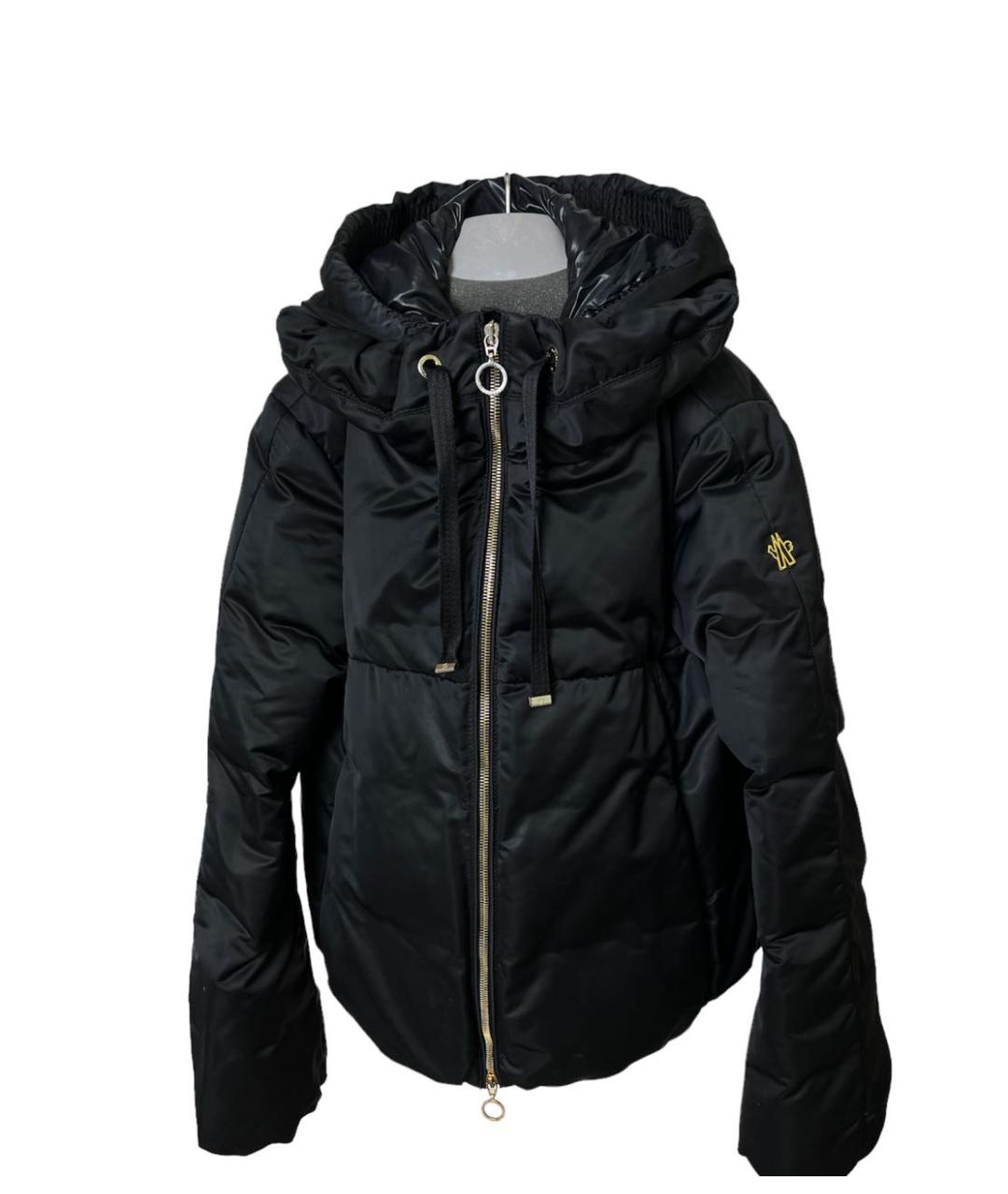 MONCLER Черный пуховик, фото 1