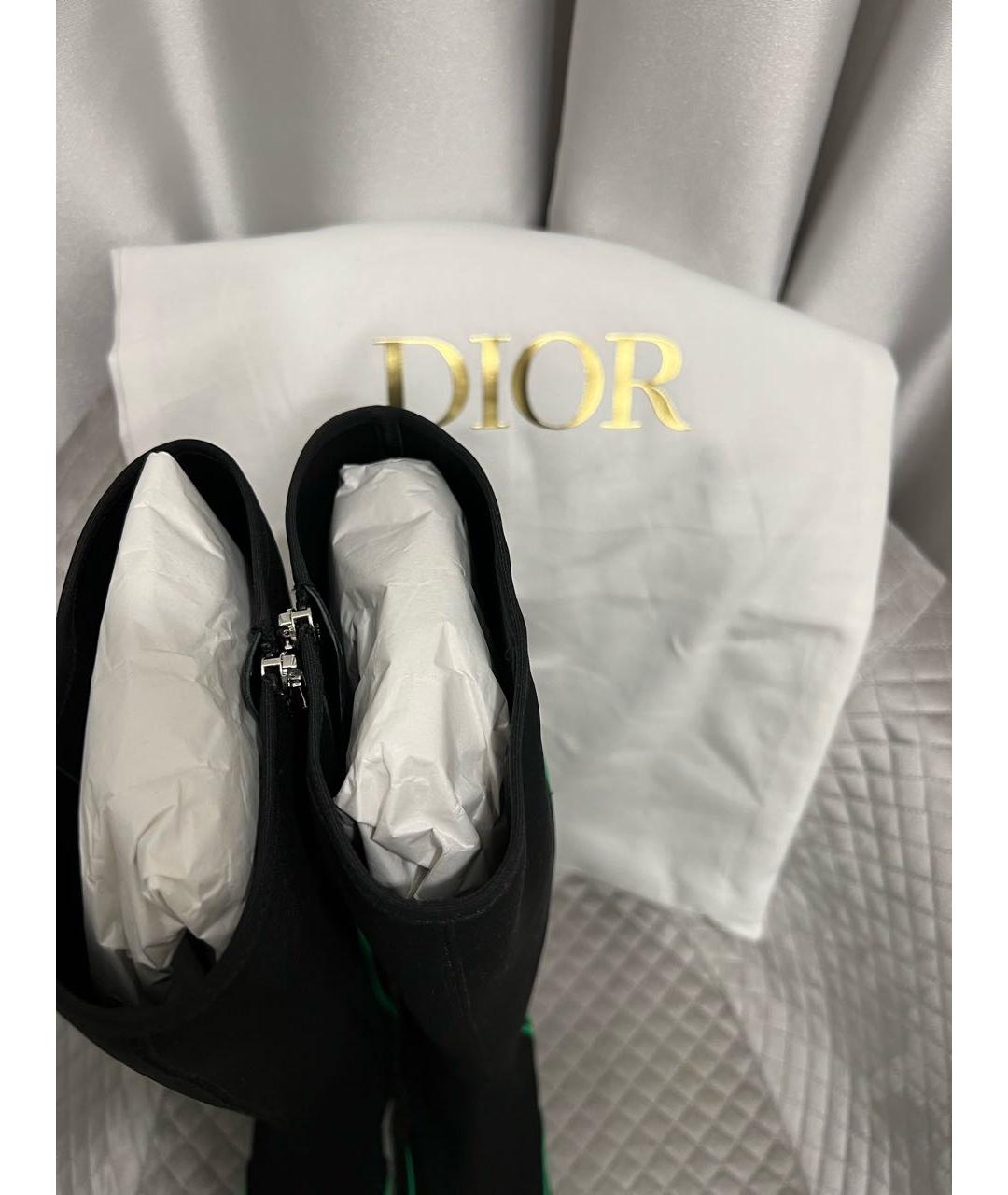 CHRISTIAN DIOR PRE-OWNED Черные сапоги, фото 5