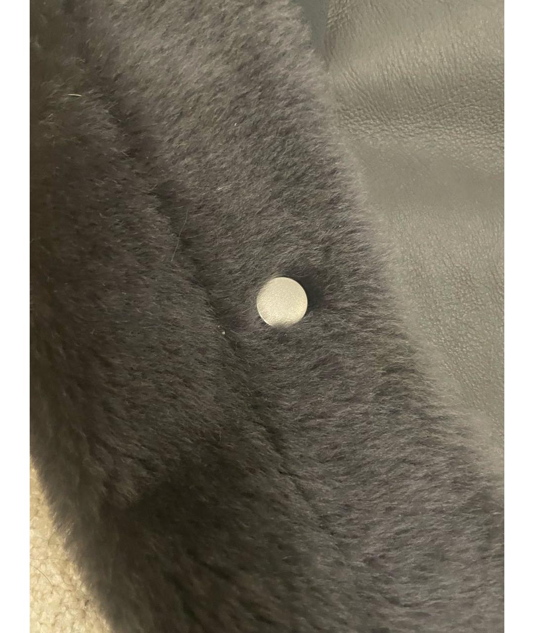 BRUNELLO CUCINELLI Коричневая меховая дубленка, фото 5