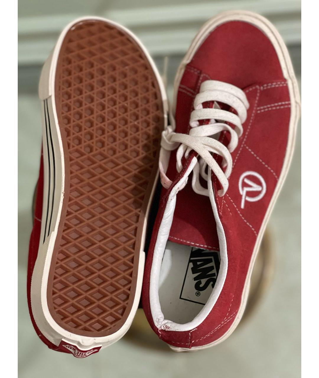 VANS Коралловые замшевые низкие кроссовки / кеды, фото 5