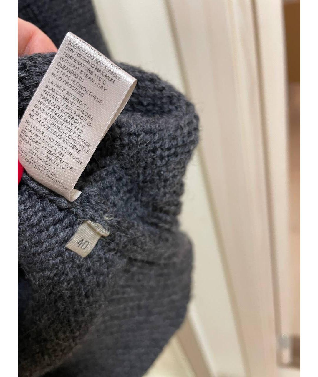 BOTTEGA VENETA Серый шерстяной джемпер / свитер, фото 5