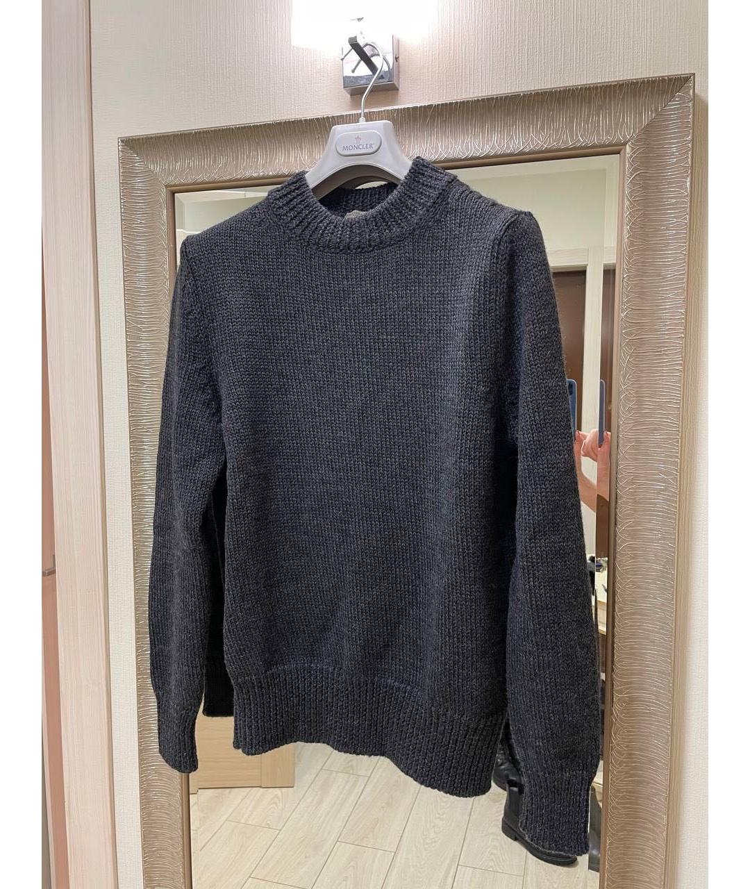 BOTTEGA VENETA Серый шерстяной джемпер / свитер, фото 6