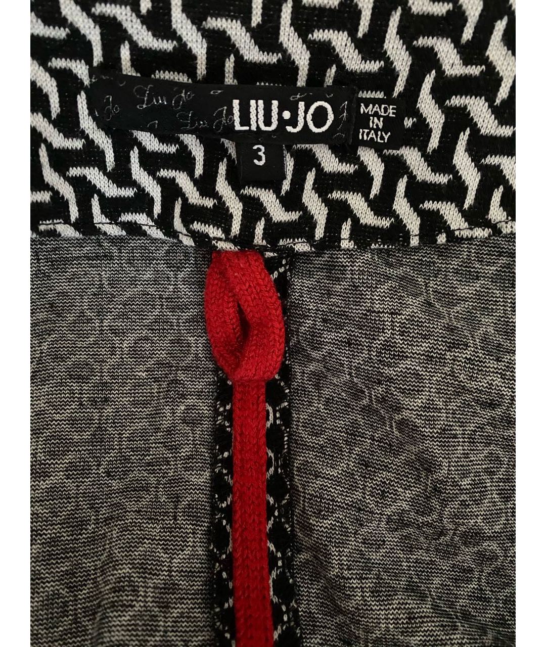 LIU JO Серый вискозный джемпер / свитер, фото 5