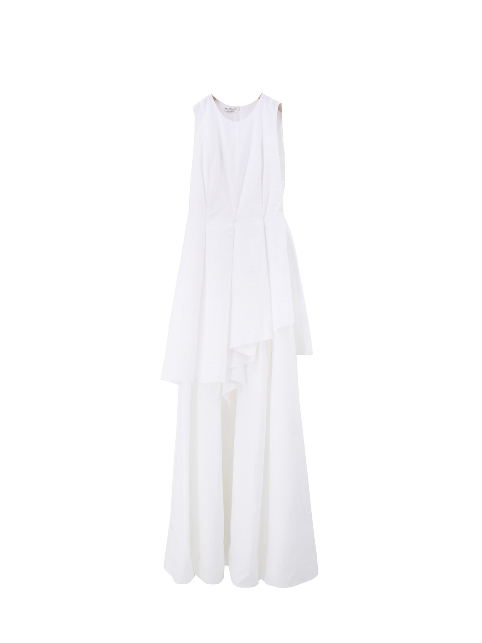 BRUNELLO CUCINELLI Белое хлопковое повседневное платье, фото 1