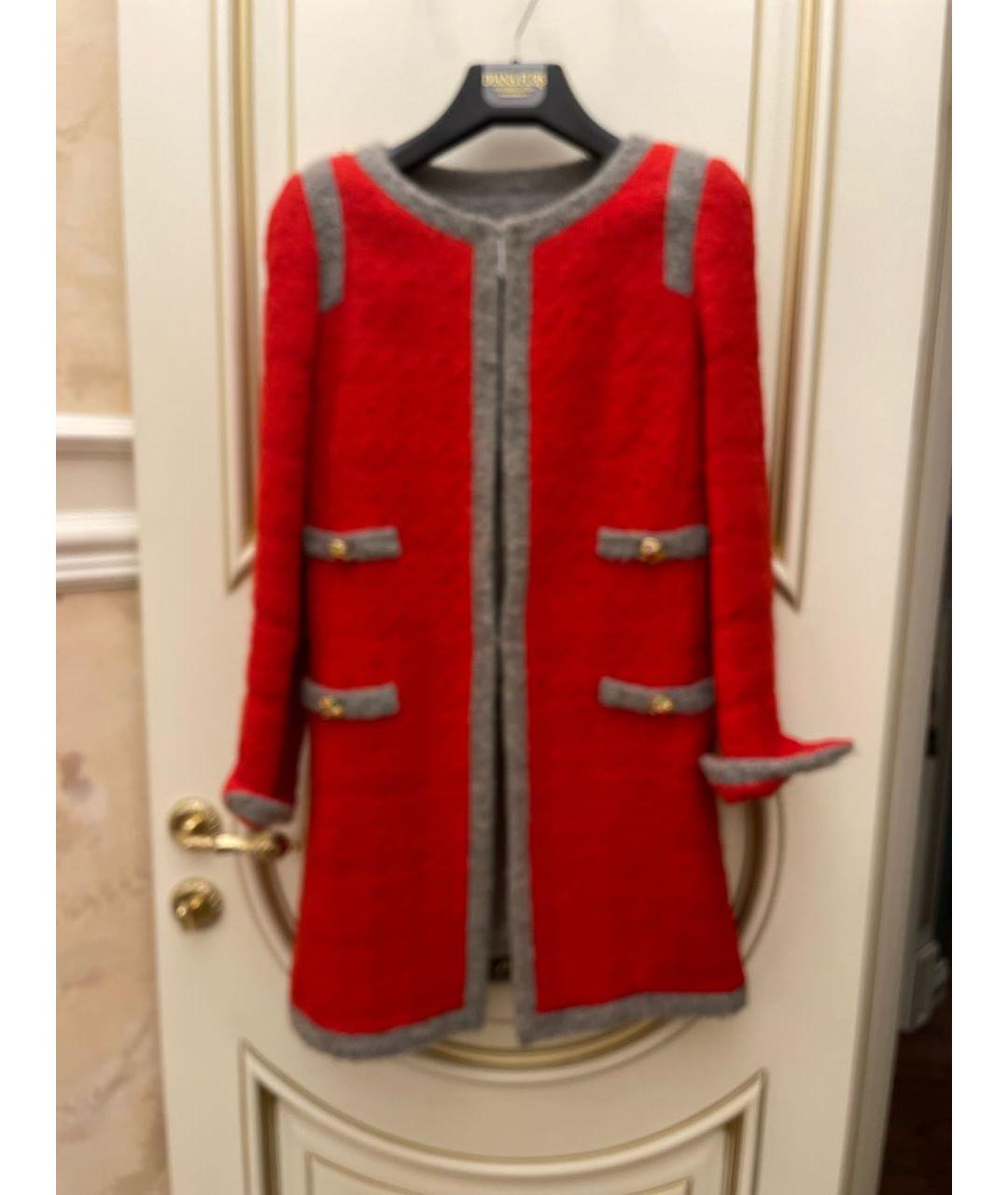 EDWARD ACHOUR PARIS Красный шелковый жакет/пиджак, фото 6