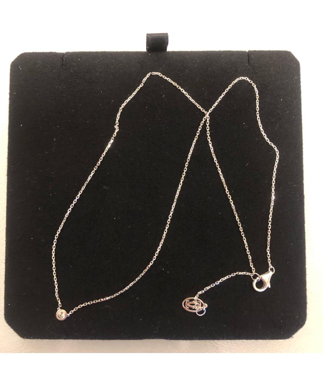 CARTIER Серебряное колье из белого золота, фото 5