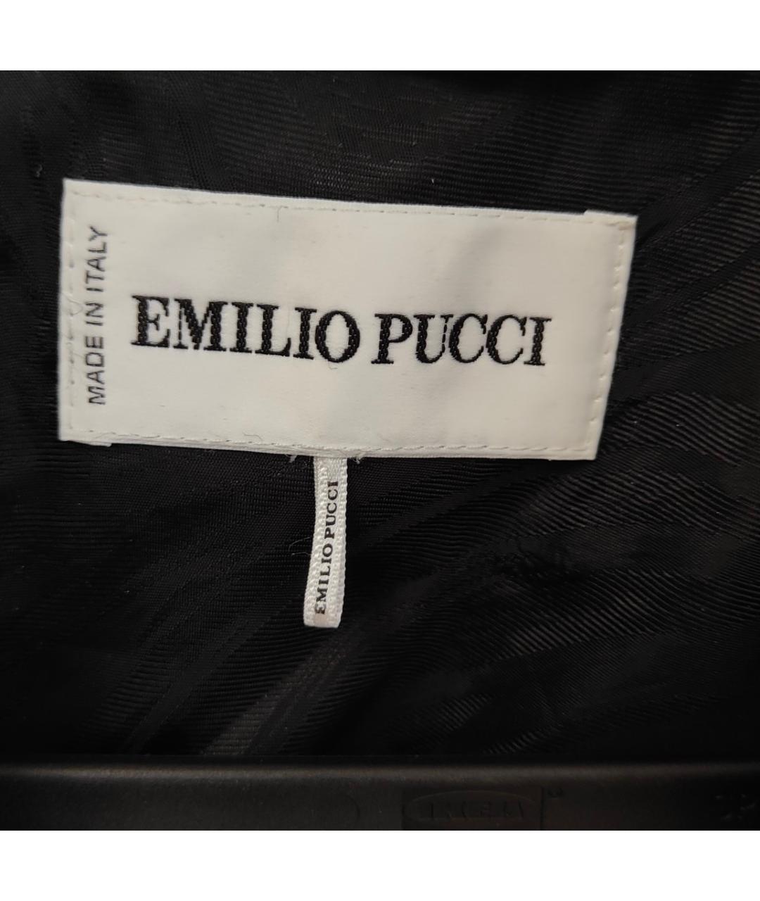 EMILIO PUCCI Черный жакет/пиджак, фото 7