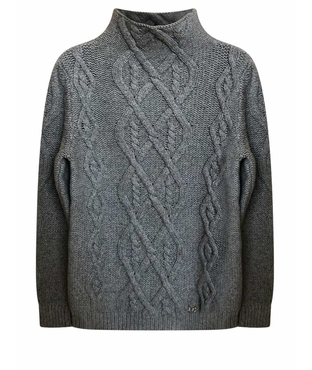 BLUGIRL Серый шерстяной джемпер / свитер, фото 1