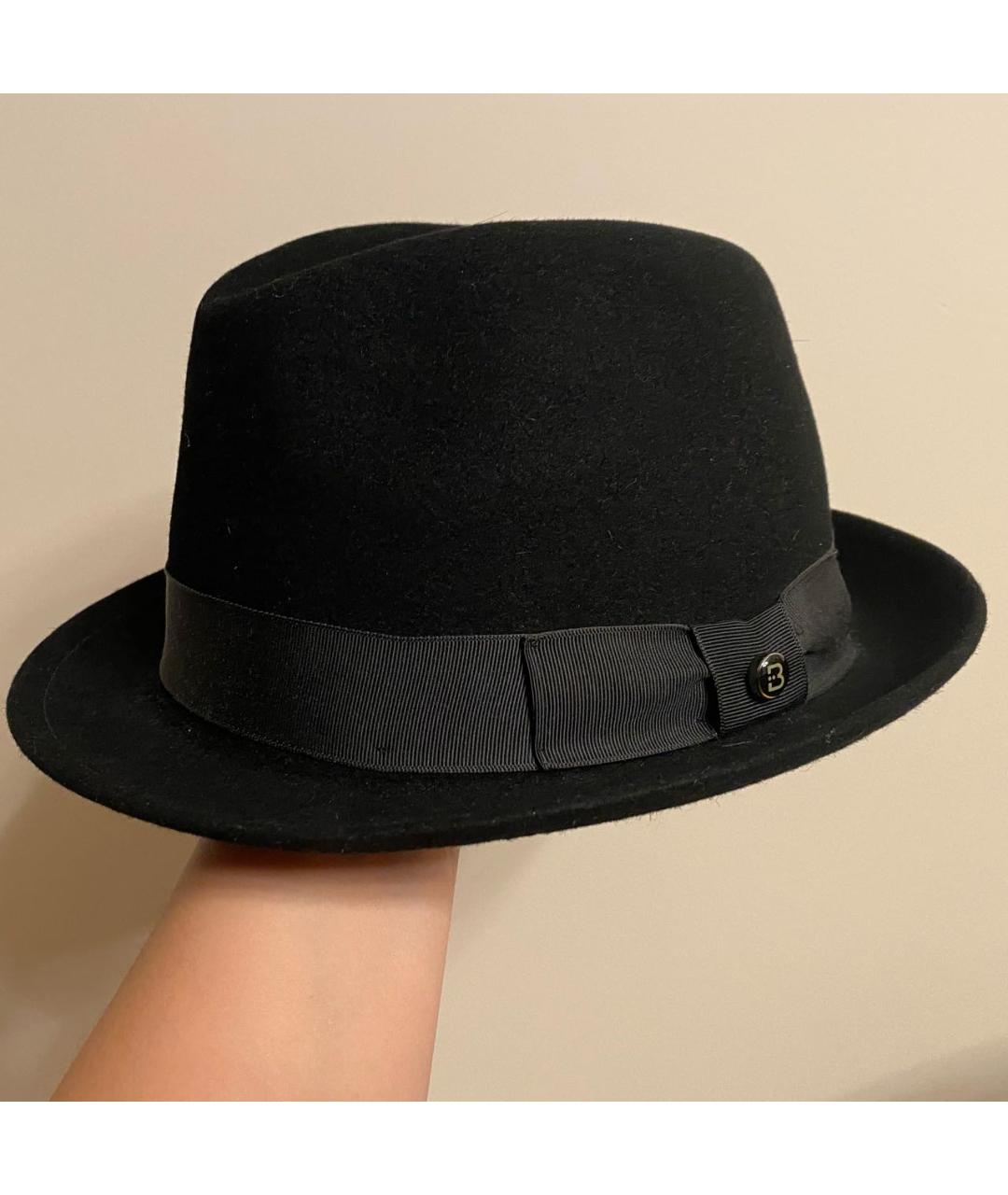 BALDESSARINI Черная шерстяная шляпа, фото 4