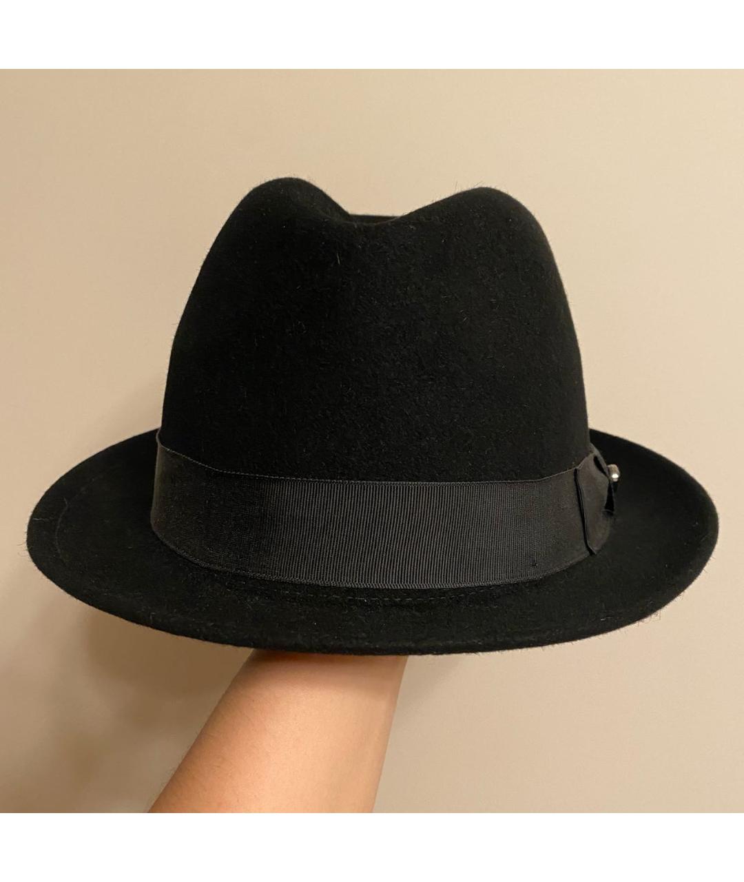 BALDESSARINI Черная шерстяная шляпа, фото 2