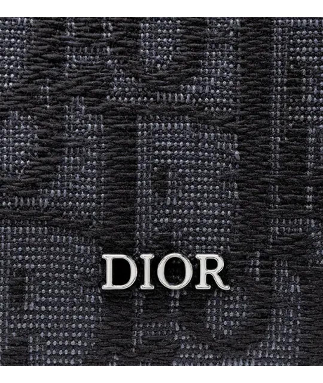 CHRISTIAN DIOR Черный кошелек, фото 4