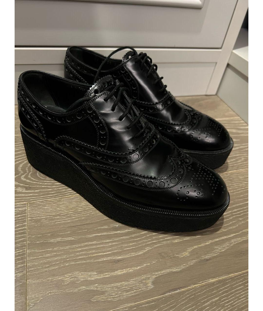 LOUIS VUITTON PRE-OWNED Черные ботинки, фото 6