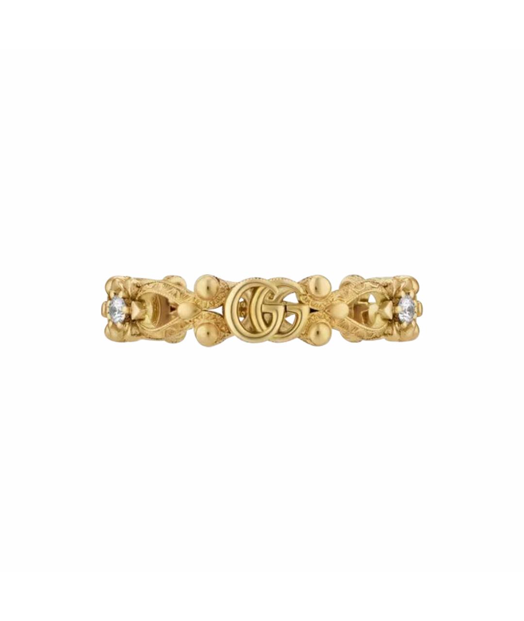 GUCCI Желтое кольцо из желтого золота, фото 1