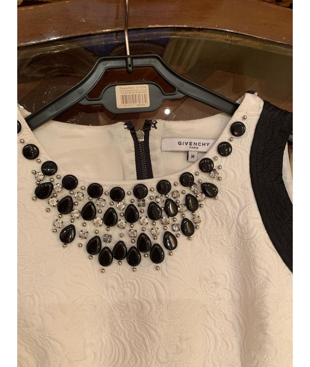 GIVENCHY Белое коктейльное платье, фото 4