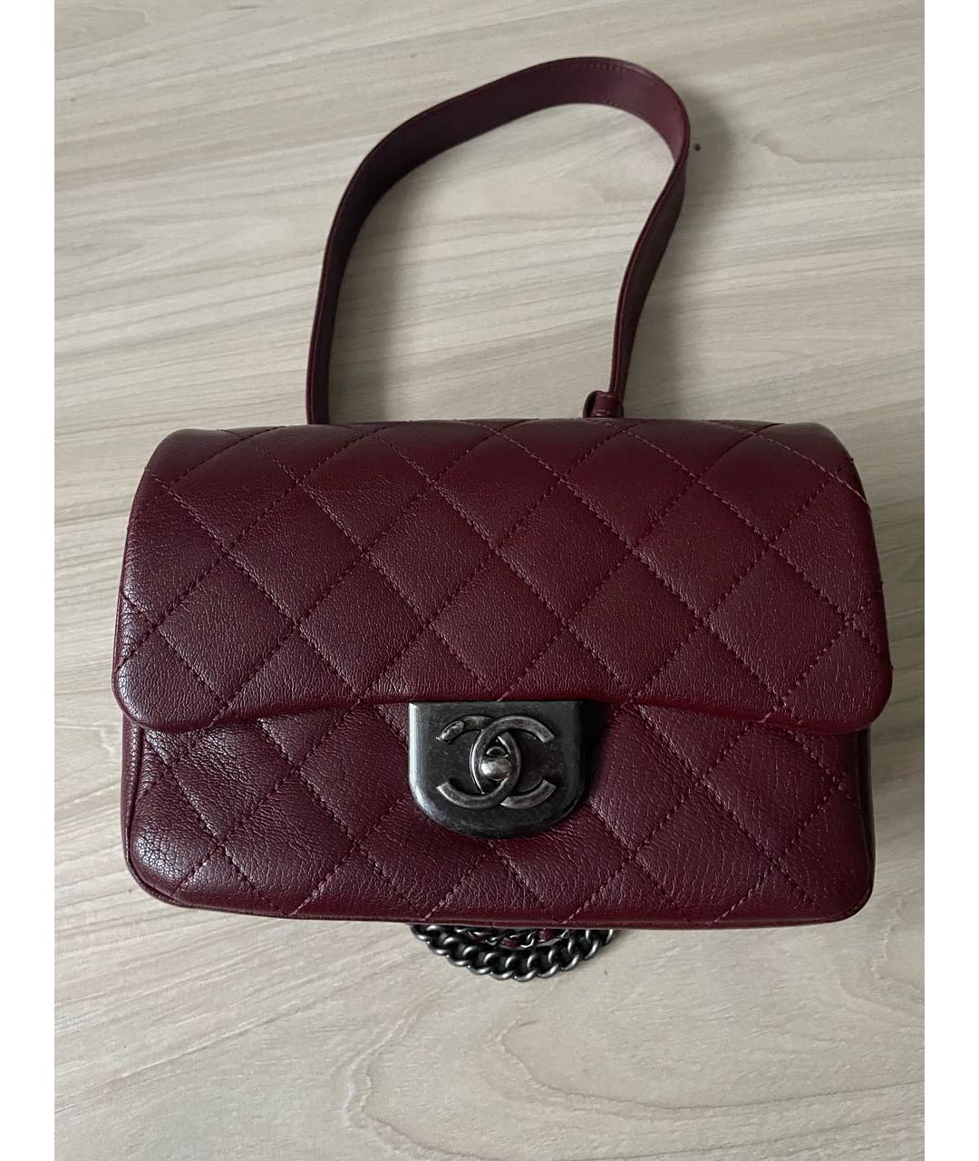 CHANEL Кожаная сумка через плечо, фото 2