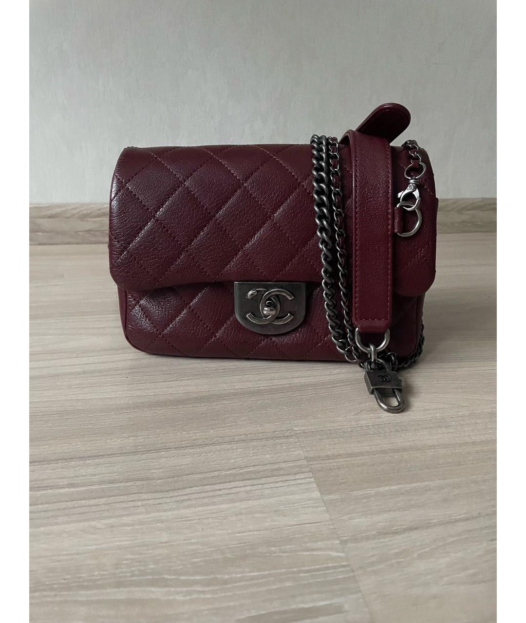 CHANEL Кожаная сумка через плечо, фото 7