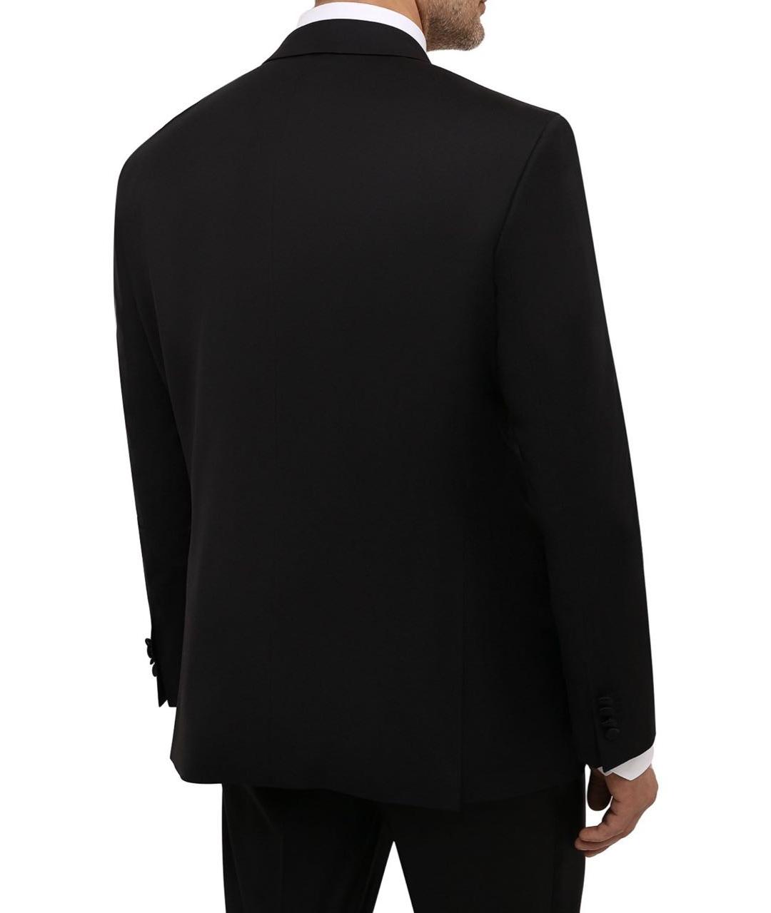 ALEXANDER MCQUEEN Черный шерстяной пиджак, фото 8