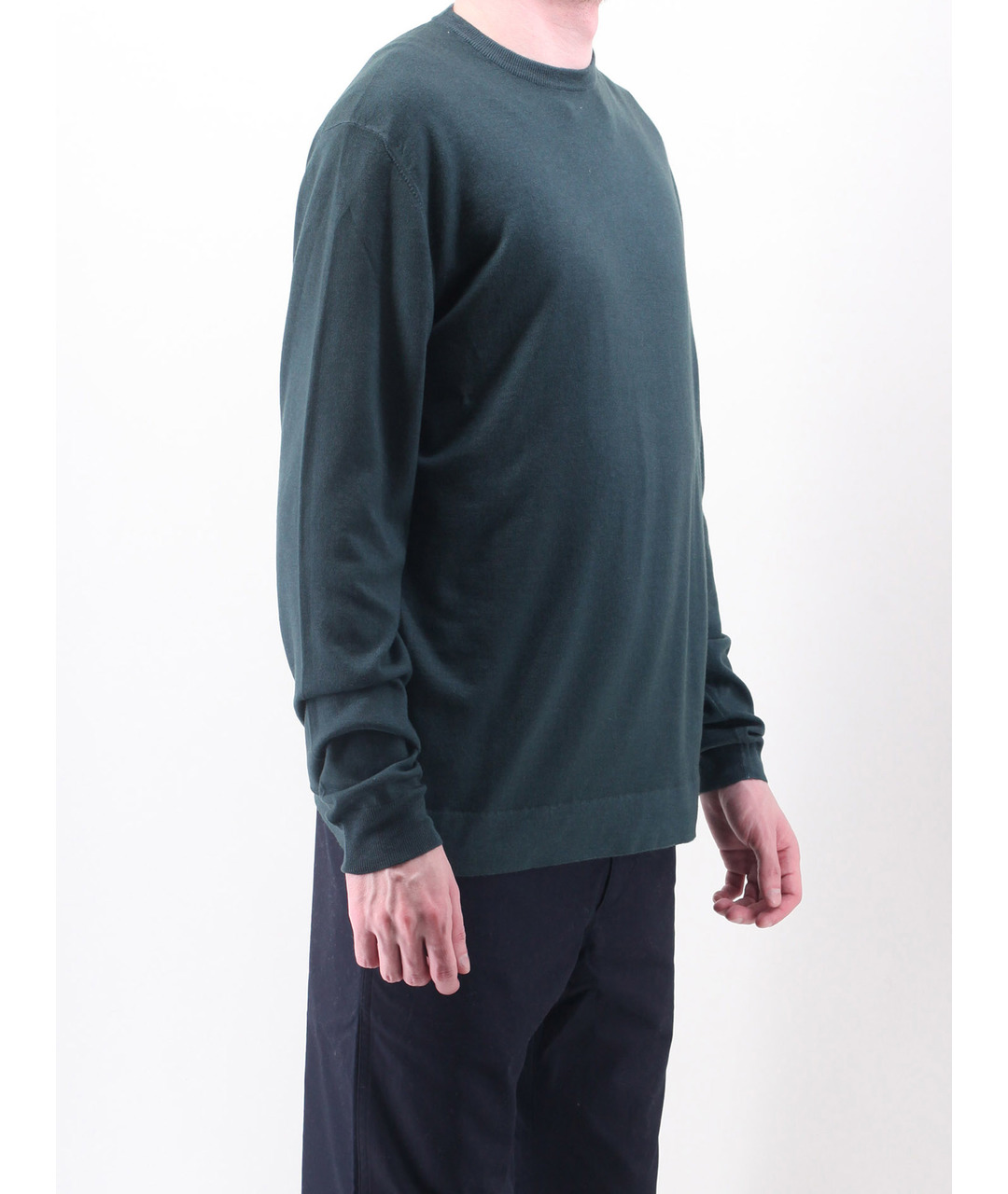 LORO PIANA Зеленый кашемировый джемпер / свитер, фото 2