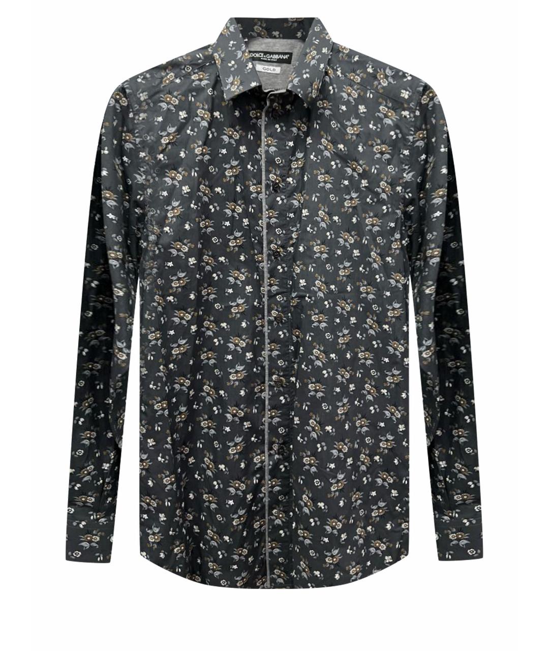 DOLCE&GABBANA Хлопковая кэжуал рубашка, фото 1