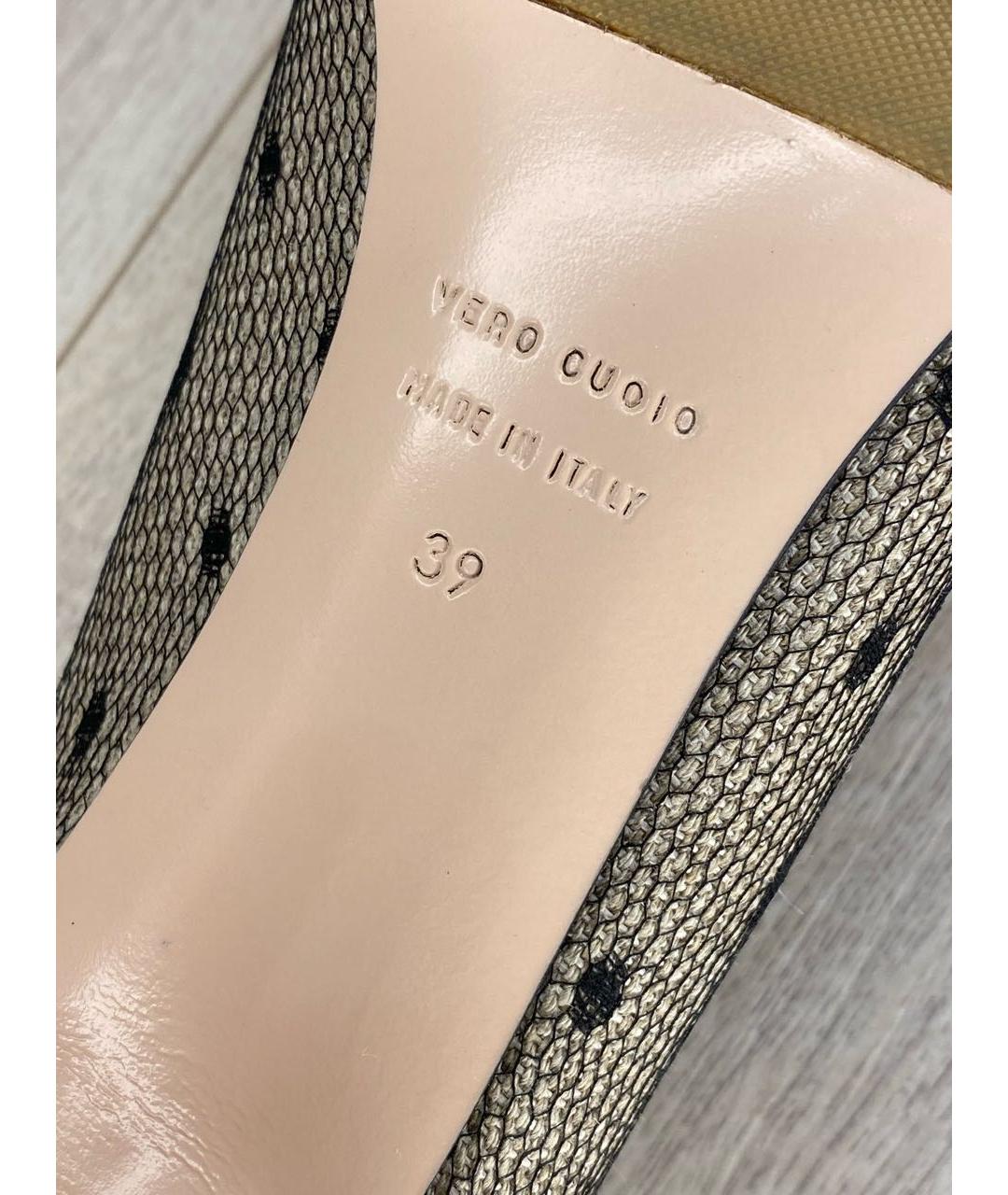 RED VALENTINO Текстильные туфли, фото 5
