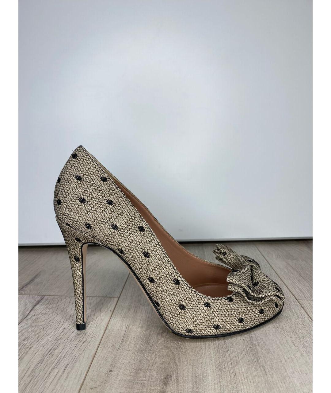 RED VALENTINO Текстильные туфли, фото 9