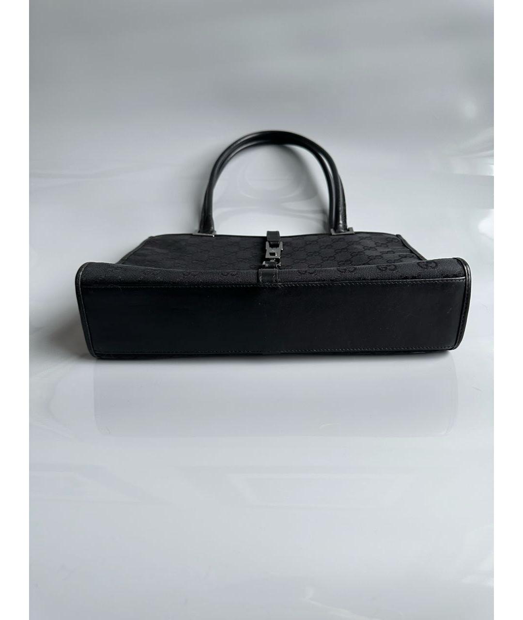 GUCCI Черная сумка тоут, фото 5